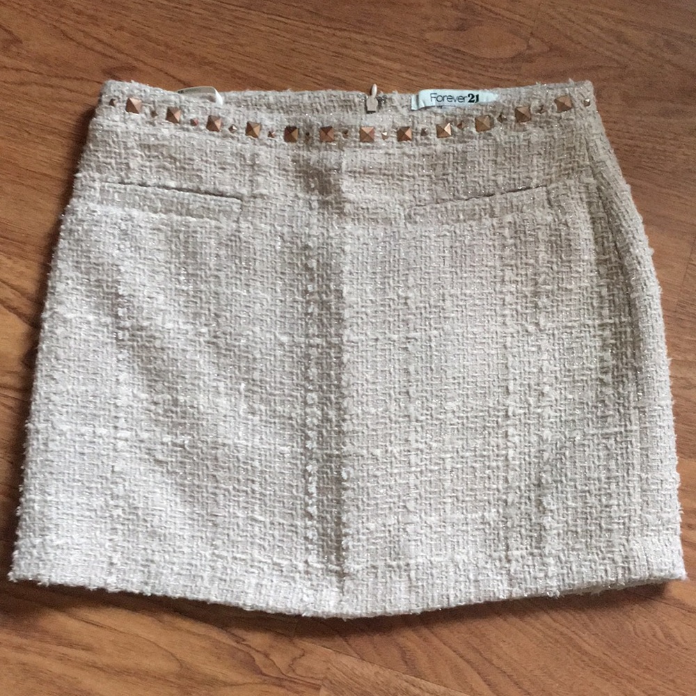 Tan Pencil Skirt